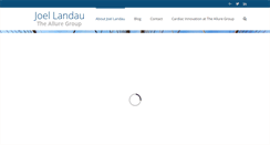 Desktop Screenshot of joellandau.com